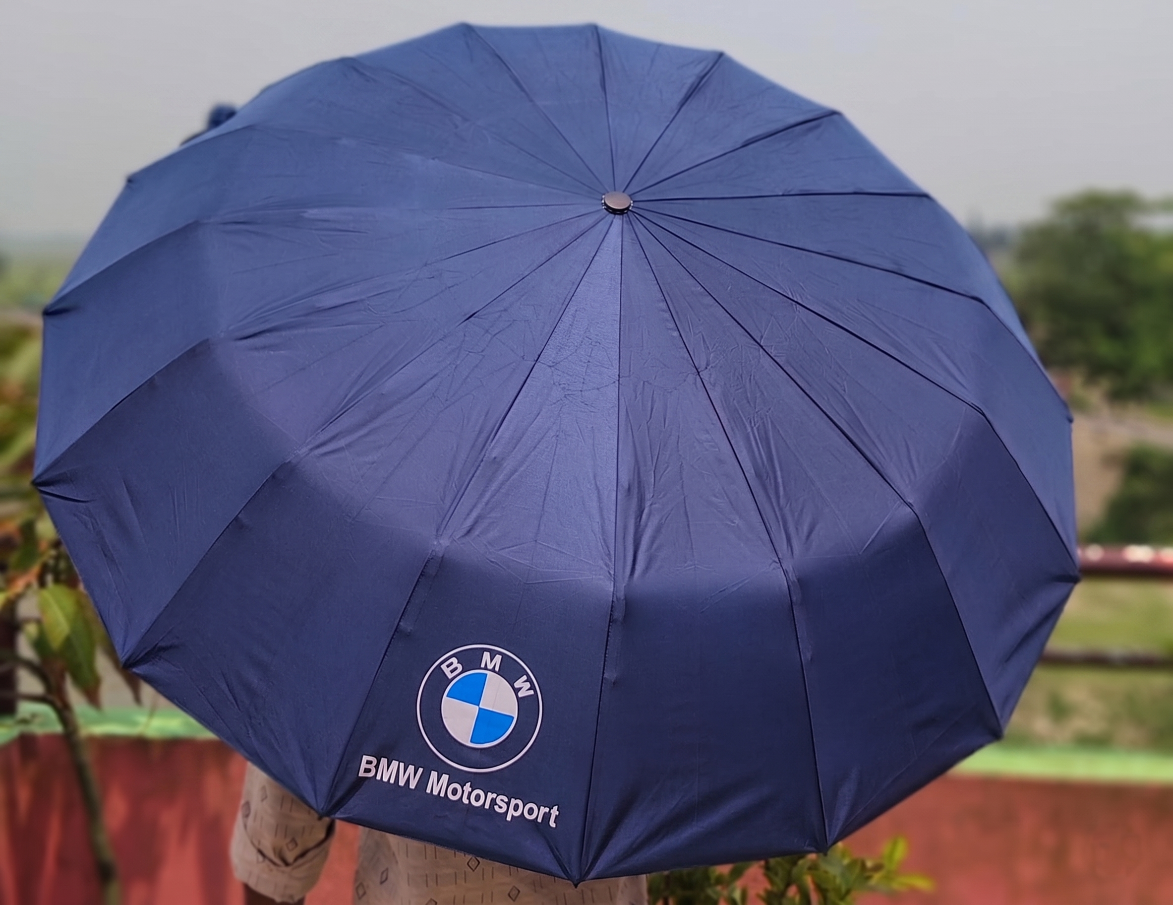 BMW Umbrella 16 Ribs Auto Lock Umbrella Big Size - Image 2